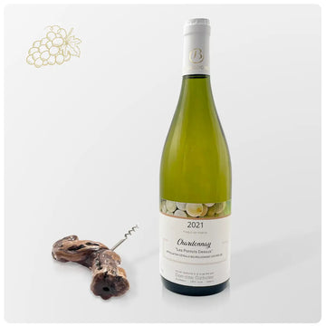 Bouteille de vins- "Les Pontots dessus" Bourgogne Chardonnay-2021